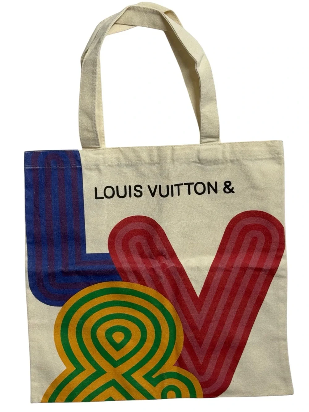 Louis Vuitton Shenzhen Exhibition City Guide Canvas Tote Bag Limited Edition